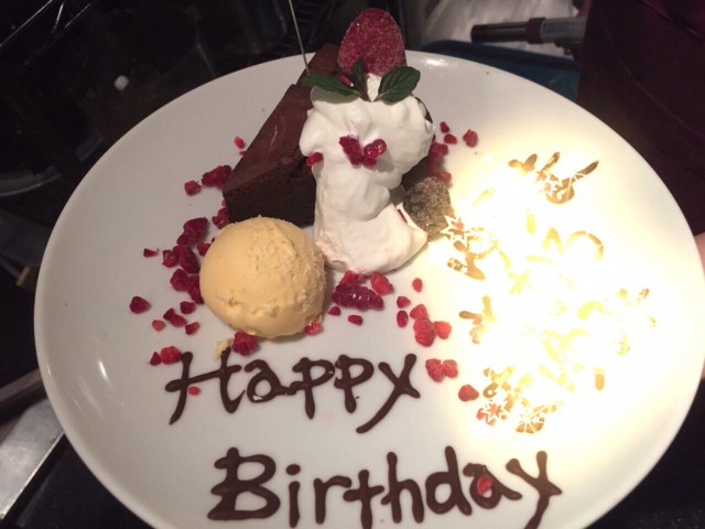 birthdayショコラ