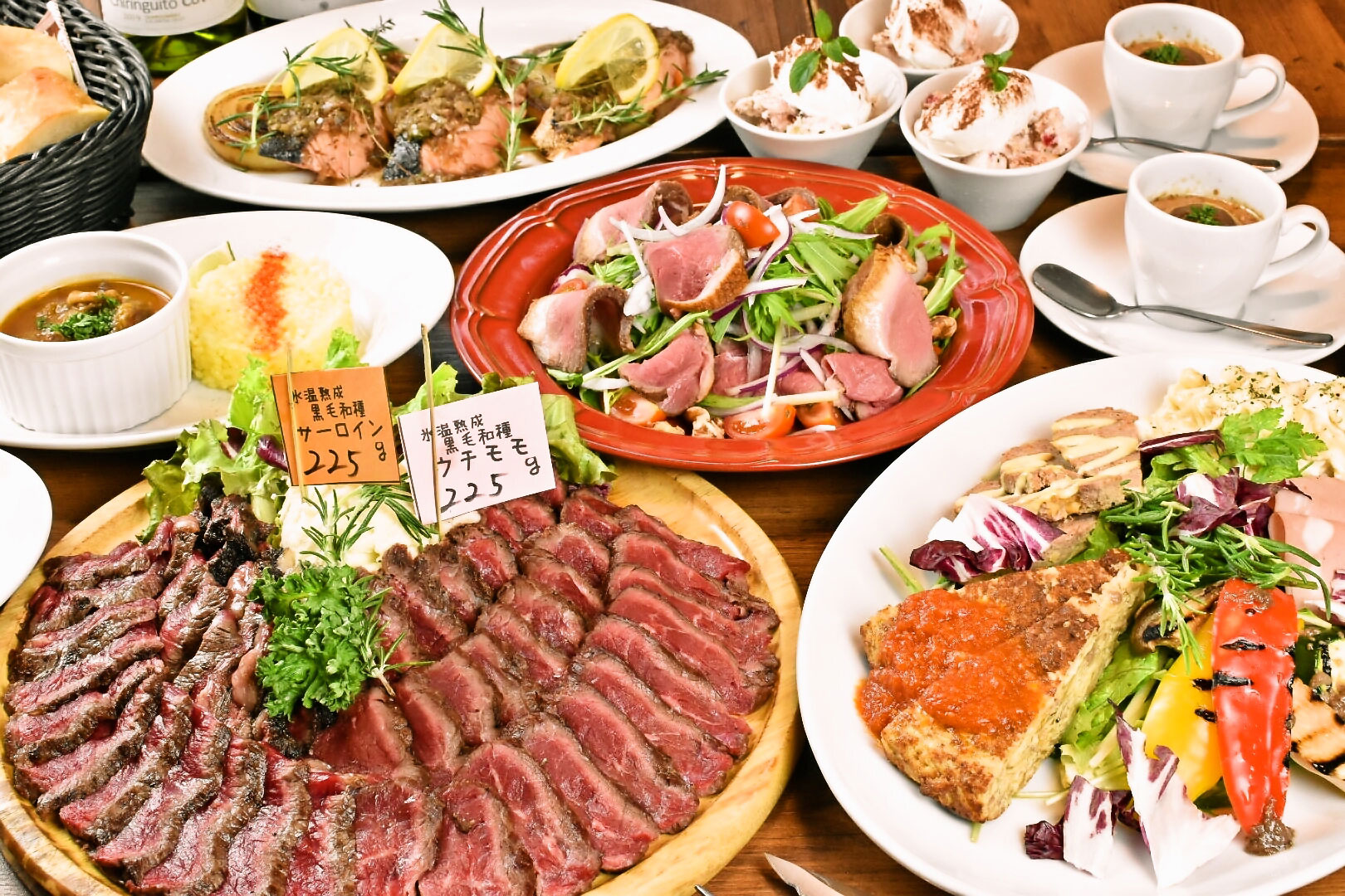 Lボーンステーキ 肉祭り