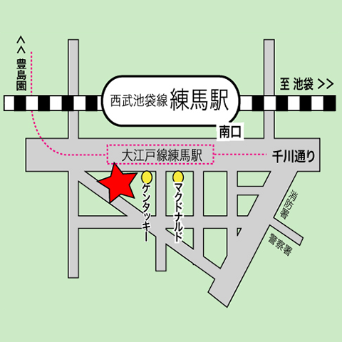 肉賊カウぼーず地図